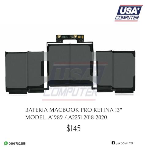 Bateria Apple MacBook Pro Retina Original 13