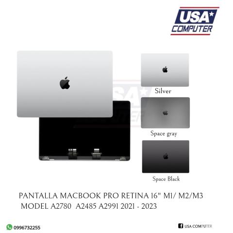 Pantalla Apple Macbook Pro Retina 16 A2485 A2780 m1 m2 2021-2023 Original