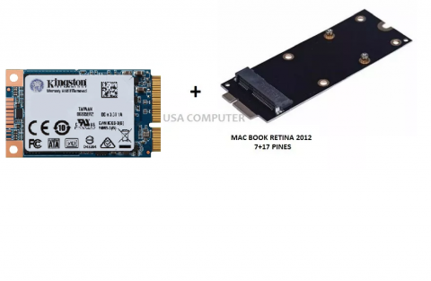 Disco Solido Ssd Msata Kingston 480gb Uv500 Mac Book Pro Retina 13