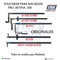 TOUCHBAR APPLE PARA MACBOOK PRO AIR RETINA 11" 12" 13" 15" 16" ORIGINAL 2010 - 2024