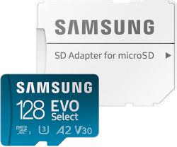 Memoria Samsung Evo Micro Sd 128gb 4k U3 A2 Celular 130mb/s