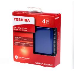  Disco Duro Externo Toshiba 4tb Canvio Advance Usb 3.0 Clave negro azul rojo blanco 