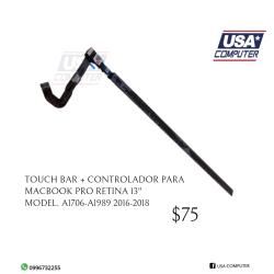 TOUCH BAR + CONTROLADOR PARA MACBOOK RETINA 13" A1706 A1989 2017-2019